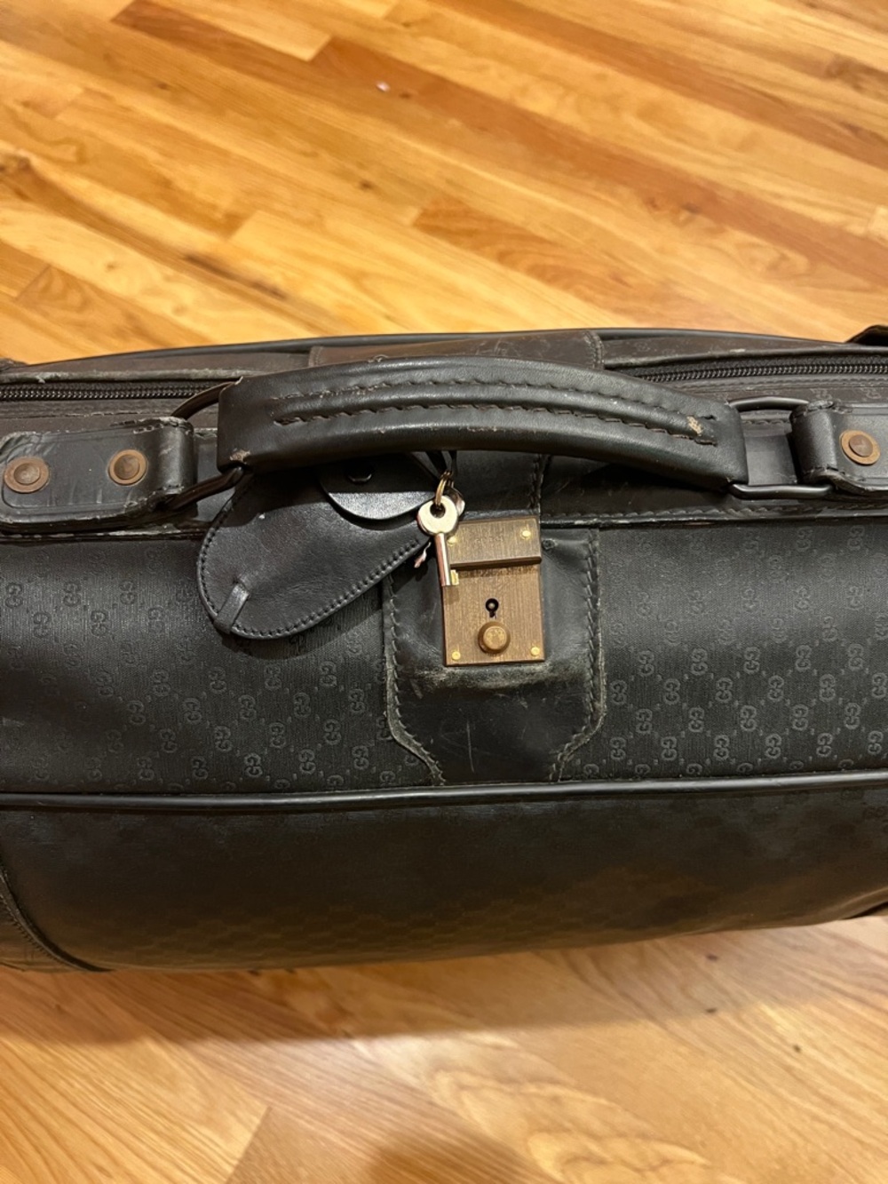Gucci Vintage Black Suitcase - Softcase - Picture 2 of 6